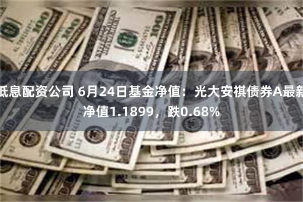 低息配资公司 6月24日基金净值：光大安祺债券A最新净值1.1899，跌0.68%