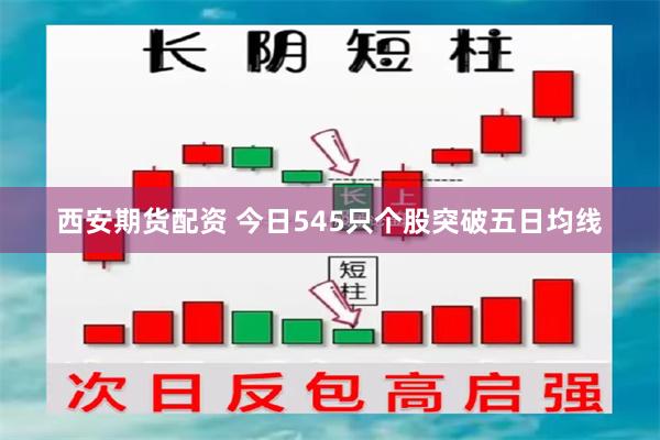 西安期货配资 今日545只个股突破五日均线