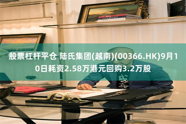 股票杠杆平仓 陆氏集团(越南)(00366.HK)9月10日耗资2.58万港元回购3.2万股